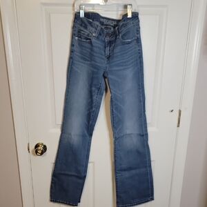 American Eagle Outfitters Blue Denim Super Stretch Jeans